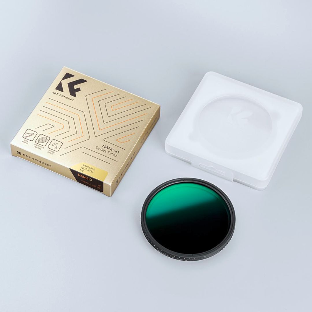 K&F Concept 72mm Variable ND Filter ND3-ND1000 (1.5-10 Stops) KF01.1836 - 5